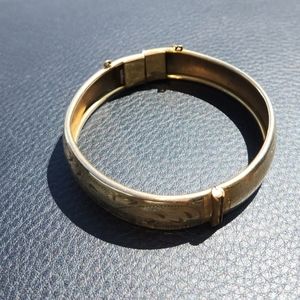 Antique Goldfilled Hinged Bangle